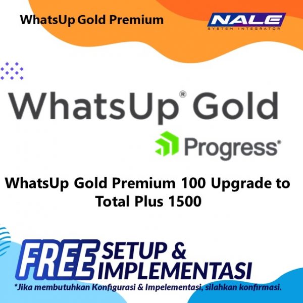 WhatsUp Gold Premium 100 Upgrade to Total Plus 1500