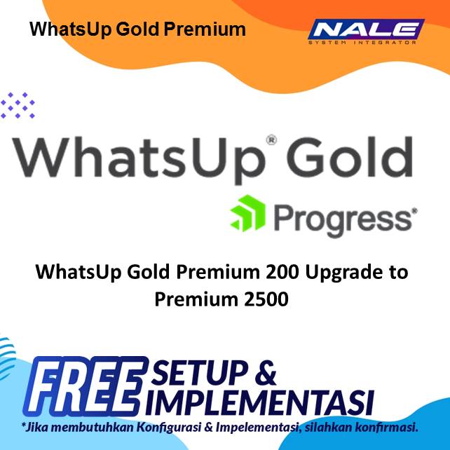 Slide1 WhatsUp Gold Premium 200 Upgrade to Premium 2500 - Gambar 1