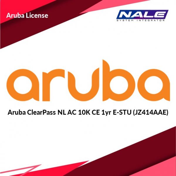 Aruba ClearPass NL AC 10K CE 1yr E-STU (JZ414AAE)