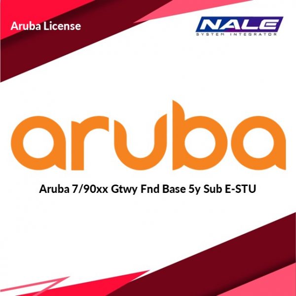 Aruba 7/90xx Gtwy Fnd Base 5y Sub E-STU (JZ126AAE)